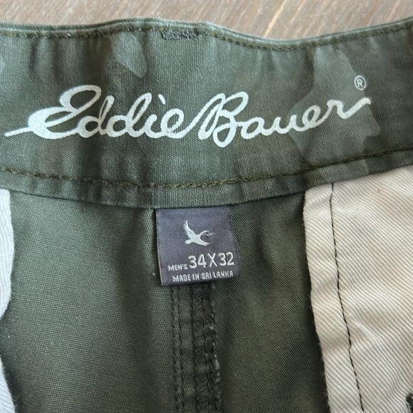 Eddie Bauer Camo Cargo Pants Men’s Size 34 - Picture 9 of 13